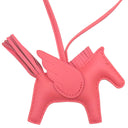 エルメス HERMES ロデオPM ペガサス ローズアザレ アニューミロ バッグチャーム 単色 ソーピンク