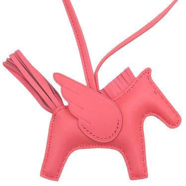 エルメス HERMES ロデオPM ペガサス ローズアザレ アニューミロ バッグチャーム 単色 ソーピンク