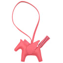 エルメス HERMES ロデオPM ペガサス ローズアザレ アニューミロ バッグチャーム 単色 ソーピンク