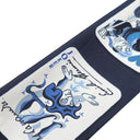 エルメス HERMES ツイリー マリン×ペトロール×ホワイト シルク スカーフ 【JEU DE CARTES/ジュー ドゥ カルト】