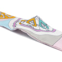 エルメス HERMES ツイリー ピンク×ターコイズ×マルチカラー シルク スカーフ 【L'EFFET KALEIDOSCOPE/カレイドスコープ エフェクト】