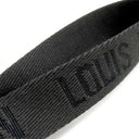 ルイヴィトン LOUIS VUITTON LV アエログラム フォンポーチ M57089 ブラック グレインレザー ショルダーバッグ マットブラック金具 黒 ポシェット 斜め掛け