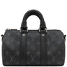 ルイヴィトン LOUIS VUITTON キーポル バンドリエール 25 M46271 モノグラムエクリプス モノグラムエクリプス リバースキャンバス 2WAYバッグ シルバー金具 黒 グレー