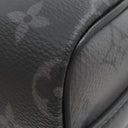 ルイヴィトン LOUIS VUITTON キーポル バンドリエール 25 M46271 モノグラムエクリプス モノグラムエクリプス リバースキャンバス 2WAYバッグ シルバー金具 黒 グレー