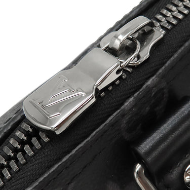 ルイヴィトン LOUIS VUITTON キーポル バンドリエール 25 M46271 モノグラムエクリプス モノグラムエクリプス リバースキャンバス 2WAYバッグ シルバー金具 黒 グレー