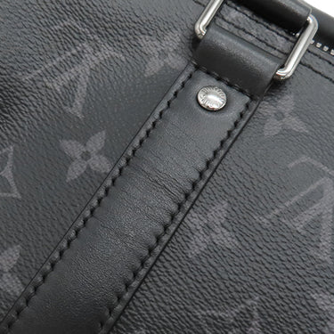 ルイヴィトン LOUIS VUITTON キーポル バンドリエール 25 M46271 モノグラムエクリプス モノグラムエクリプス リバースキャンバス 2WAYバッグ シルバー金具 黒 グレー