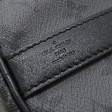ルイヴィトン LOUIS VUITTON キーポル バンドリエール 25 M46271 モノグラムエクリプス モノグラムエクリプス リバースキャンバス 2WAYバッグ シルバー金具 黒 グレー