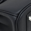 エルメス HERMES バーキン30 ブラック トゴ ハンドバッグ マットシルバー金具 黒