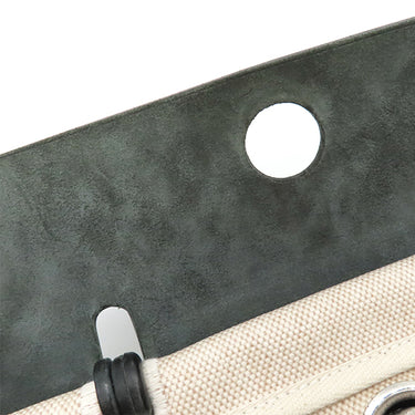 エルメス HERMES エールバッグPM 31 ナチュラル×ブラック トワルアッシュ トワルオフィシエ ヴァッシュハンター 2WAYバッグ マットシルバー金具 黒