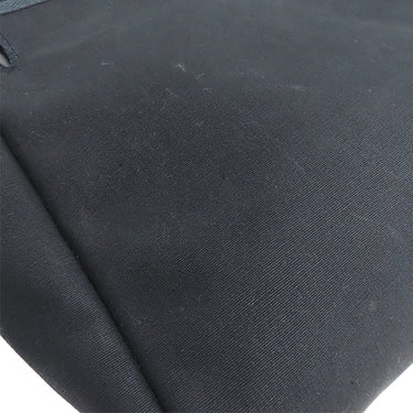 エルメス HERMES エールバッグPM 31 ナチュラル×ブラック トワルアッシュ トワルオフィシエ ヴァッシュハンター 2WAYバッグ マットシルバー金具 黒