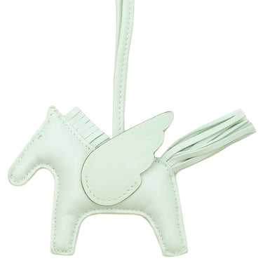 エルメス HERMES ロデオPM ペガサス ヴェールペパーミント アニューミロ バッグチャーム 単色