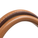 エルメス HERMES バーキン35 ゴールド トゴ ハンドバッグ シルバー金具 茶 ※カデナ2015年製造