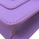 ブルガリ BVLGARI セルペンティ フォーエバー バッグチャーム パープル レザー バッグチャーム ゴールド金具 紫