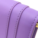 ブルガリ BVLGARI セルペンティ フォーエバー バッグチャーム パープル レザー バッグチャーム ゴールド金具 紫