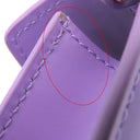 ブルガリ BVLGARI セルペンティ フォーエバー バッグチャーム パープル レザー バッグチャーム ゴールド金具 紫