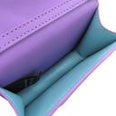 ブルガリ BVLGARI セルペンティ フォーエバー バッグチャーム パープル レザー バッグチャーム ゴールド金具 紫