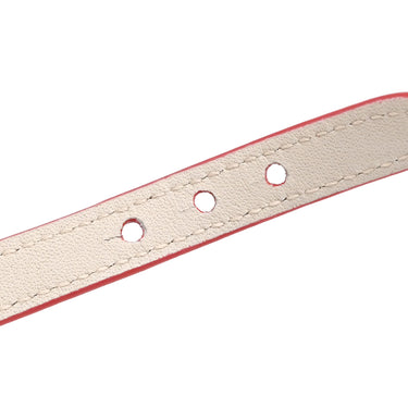 ブルガリ BVLGARI セルペンティ フォーエバー レザー ブレス レッド レザー メタル ブレスレット ゴールド金具 赤 スネーク 蛇