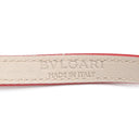 ブルガリ BVLGARI セルペンティ フォーエバー レザー ブレス レッド レザー メタル ブレスレット ゴールド金具 赤 スネーク 蛇