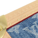 ルイヴィトン LOUIS VUITTON コフレ トレゾール 24 M24572 モノグラムデニム モノグラムデニム 小物 ゴールド金具 青 ジュエリーケース