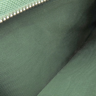 プラダ PRADA リボン フラップ ウォレット 1MH132 アクアマリーナ サフィアーノレザー 長財布 シルバー金具 緑 SAFFIANO FIOCCO