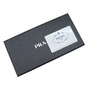 プラダ PRADA リボン フラップ ウォレット 1MH132 アクアマリーナ サフィアーノレザー 長財布 シルバー金具 緑 SAFFIANO FIOCCO