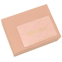 ミュウミュウ MIU MIU MADRAS LOVE マドラス ラブ 5MH021 ゴールド×レッド レザー 三つ折り財布 ゴールド金具 金 赤 コンパクト