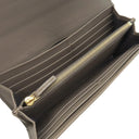 フェンディ FENDI FENDI ROMA ロゴ 8MO251 TARTUFO レザー 長財布 ゴールド金具 グレージュ