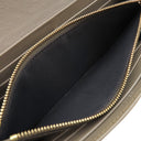 フェンディ FENDI FENDI ROMA ロゴ 8MO251 TARTUFO レザー 長財布 ゴールド金具 グレージュ