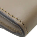 フェンディ FENDI FENDI ROMA ロゴ 8MO251 TARTUFO レザー 長財布 ゴールド金具 グレージュ