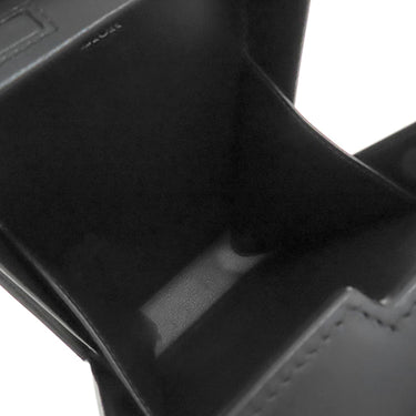 クリスチャン・ディオール Christian Dior ウルトラ メッセンジャー 2LECA342NDE ブラック レザー ショルダーバッグ シルバー金具 黒