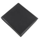 グッチ GUCCI インターロッキング G 181683 ブラック レザー ナイロンキャンバス 二つ折り財布 黒