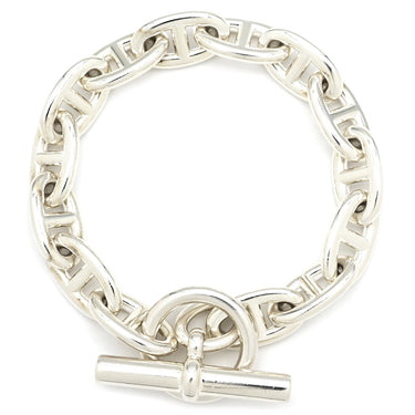 エルメス HERMES シェーヌダンクル GM シルバー シルバー925 ブレスレット 14コマ スターリングシルバー SV925 Ag925