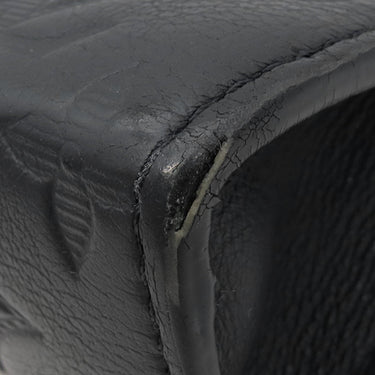 ルイヴィトン LOUIS VUITTON ガストン ウェアラブル ウォレット M81115 ノワール モノグラムシャドウレザー ショルダーバッグ ブラック金具 黒