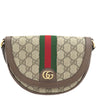 グッチ GUCCI オフィディア スモール 757309 ベージュ×エボニー GGスプリームキャンバス レザー ショルダーバッグ ゴールド金具 茶 緑 赤 シェリーライン