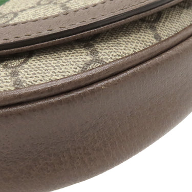 グッチ GUCCI オフィディア スモール 757309 ベージュ×エボニー GGスプリームキャンバス レザー ショルダーバッグ ゴールド金具 茶 緑 赤 シェリーライン