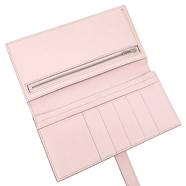 エルメス HERMES ベアンスフレ ローズダーリン シェーブル 長財布 シルバー金具 新品 未使用 二つ折り財布