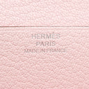 エルメス HERMES ベアンスフレ ローズダーリン シェーブル 長財布 シルバー金具 新品 未使用 二つ折り財布
