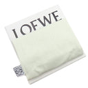 ロエベ LOEWE アナグラム ストラップ ネイビー×ブラック カーフ ジャガード ショルダーストラップ ゴールド金具 紺 黒 ベージュ