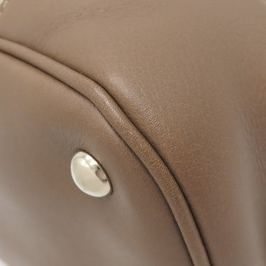 グッチ GUCCI グッチニース 309617 ベージュ×ブラウン GGスプリームキャンバス レザー 2WAYバッグ ゴールド金具 茶 ショルダー ハンドバッグ