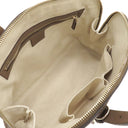 グッチ GUCCI グッチニース 309617 ベージュ×ブラウン GGスプリームキャンバス レザー 2WAYバッグ ゴールド金具 茶 ショルダー ハンドバッグ