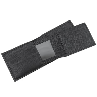 グッチ GUCCI カードケース付き ウォレット 333042 ブラック レザー 二つ折り財布 黒 アウトレット品