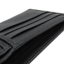 グッチ GUCCI カードケース付き ウォレット 333042 ブラック レザー 二つ折り財布 黒 アウトレット品