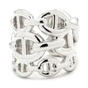 エルメス HERMES シェーヌダンクル アンシェネ GM シルバー シルバー925 #46(JP6) リング 指輪 アクセサリー AG925 6号