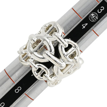 エルメス HERMES シェーヌダンクル アンシェネ GM シルバー シルバー925 #46(JP6) リング 指輪 アクセサリー AG925 6号