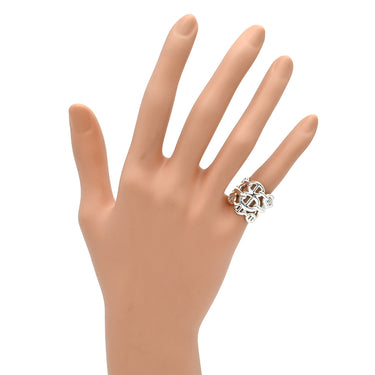 エルメス HERMES シェーヌダンクル アンシェネ GM シルバー シルバー925 #46(JP6) リング 指輪 アクセサリー AG925 6号