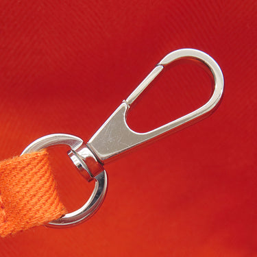 エルメス HERMES ヴァルパライソ PM オレンジ トワルシェブロン レザー ハンドバッグ シルバー金具