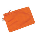 エルメス HERMES ヴァルパライソ PM オレンジ トワルシェブロン レザー ハンドバッグ シルバー金具