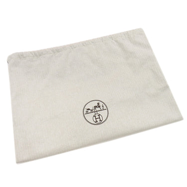 エルメス HERMES ヴァルパライソ PM オレンジ トワルシェブロン レザー ハンドバッグ シルバー金具