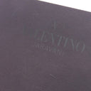 ヴァレンティノ VALENTINO VLTN ロゴ ネックポーチ UY2P0Q83LVN ブラック レザー ショルダーバッグ シルバー金具 ミニバッグ 黒