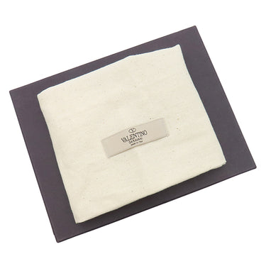 ヴァレンティノ VALENTINO VLTN ロゴ ネックポーチ UY2P0Q83LVN ブラック レザー ショルダーバッグ シルバー金具 ミニバッグ 黒